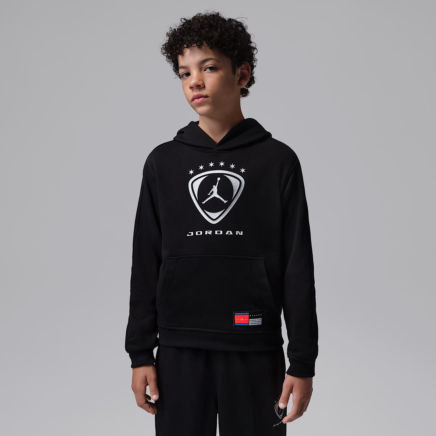 Jordan Big Kids' Football Club Pullover Hoodie. Nike.com